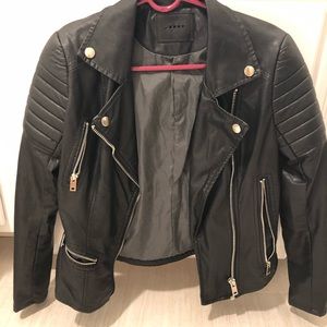 Blank NYC faux leather jacket